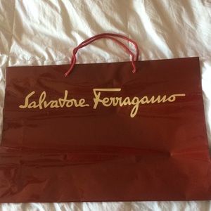 Salvatore Ferragamo shopping bag